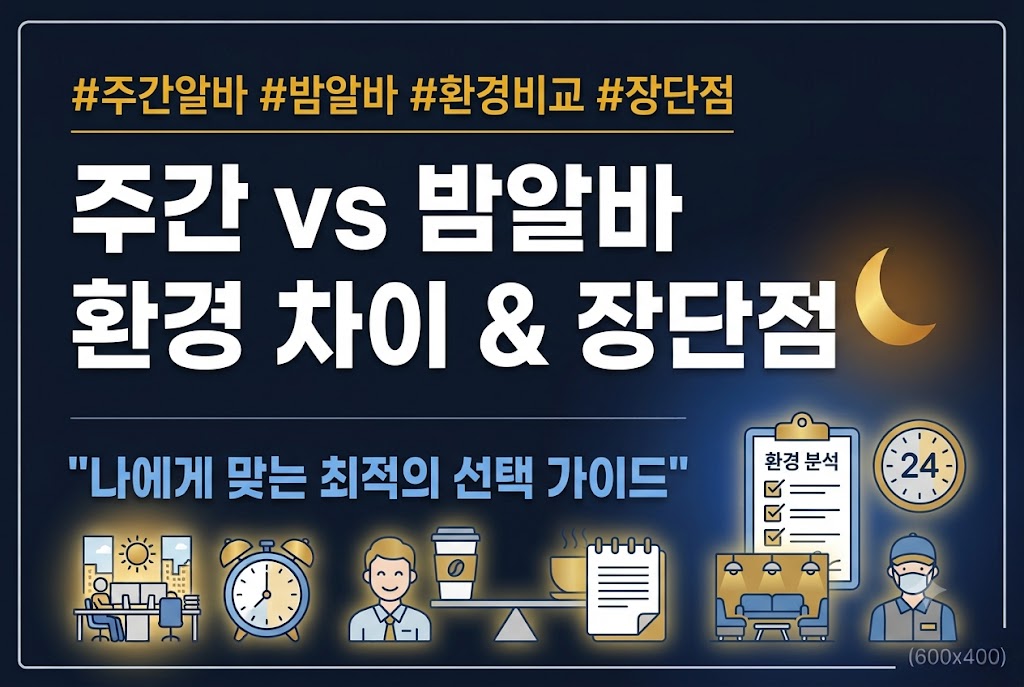 밤알바 유흥알바